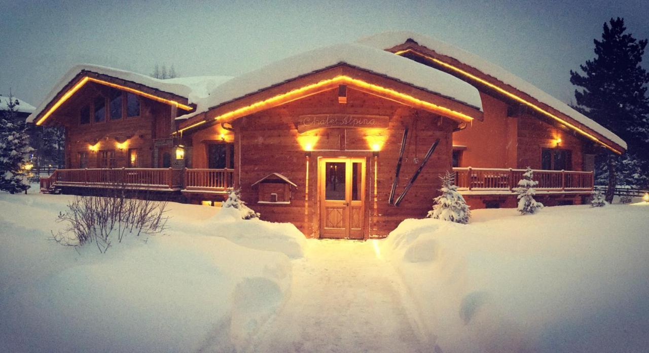 Chalet Alpina Hotel & Apartments La Thuile Eksteriør bilde